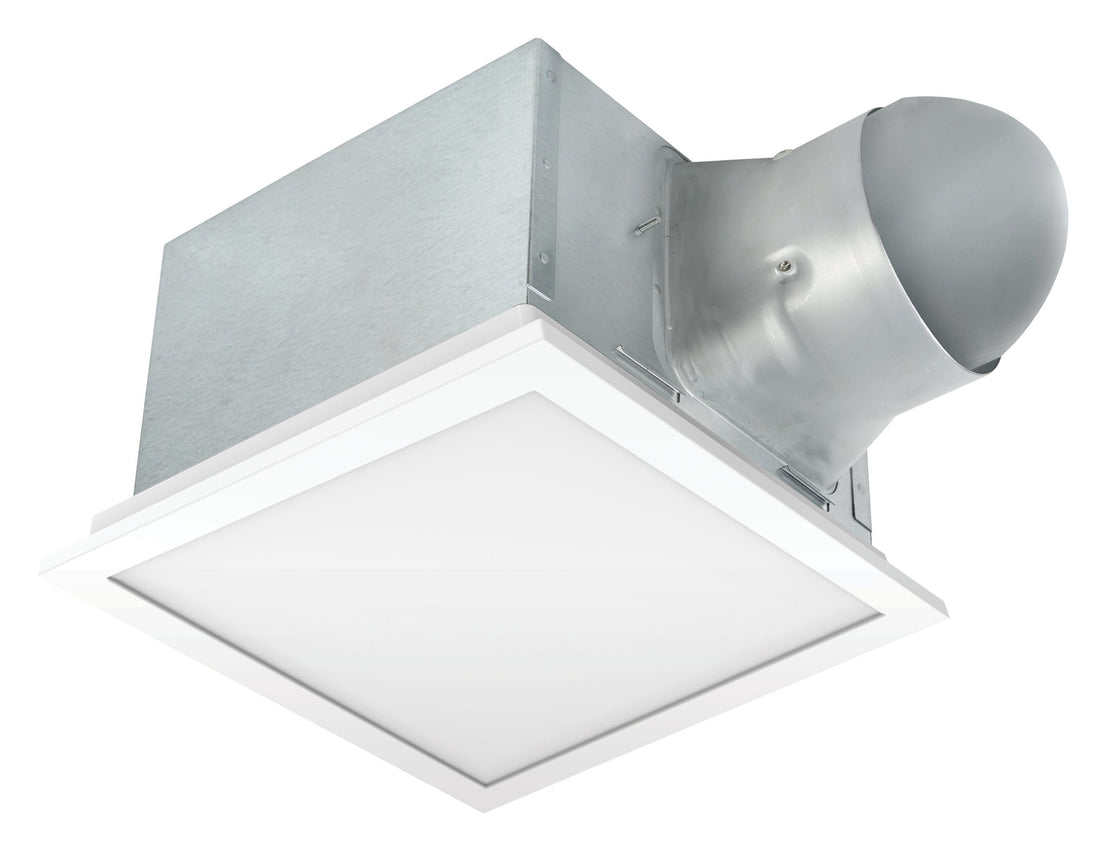 Utilitech Ventilation fan 1.0-Sone 150-CFM White Decorative Lighted Bathroom Fan (ENERGY STAR Certified)