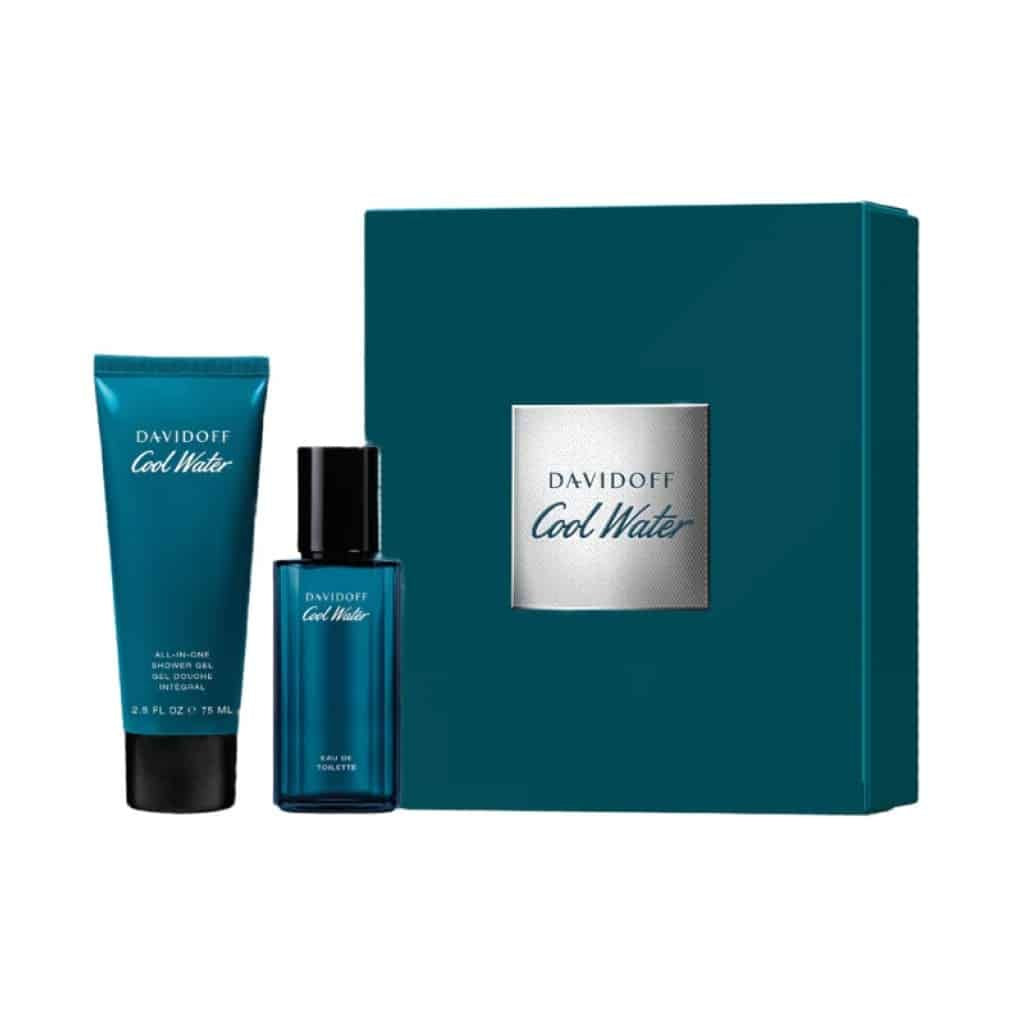 Davidoff Cool Water Man Eau De Toilette 40ml Gift Set