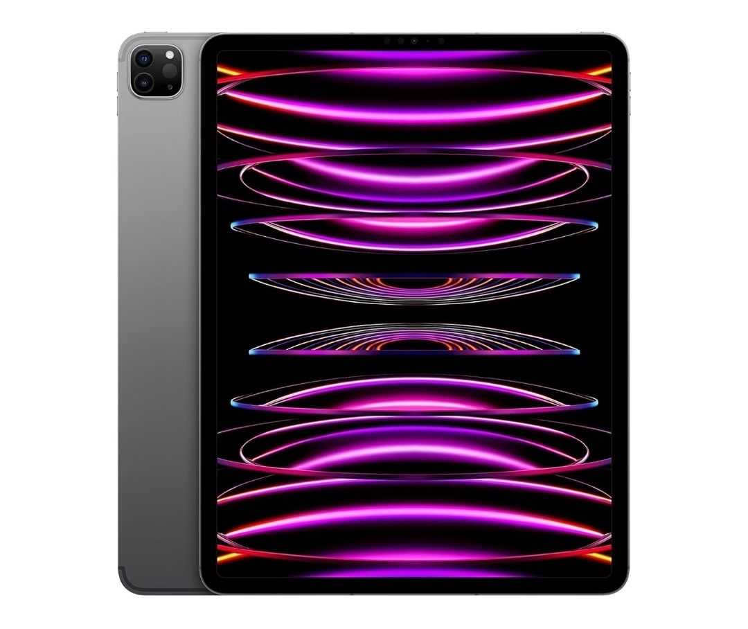 Apple iPad Pro (6th Generation, 12.9-inch, 2022),256GB, Wi-Fi, Space Gray