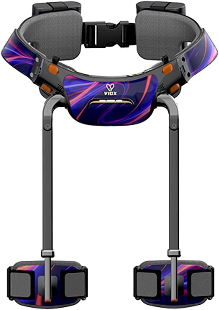 AI-Powered Adjustable Exoskeleton - Lightweight Wearable Lower Limb Support for Hiking, Fitness, Rehabilitation & Outdoor Mobility, M