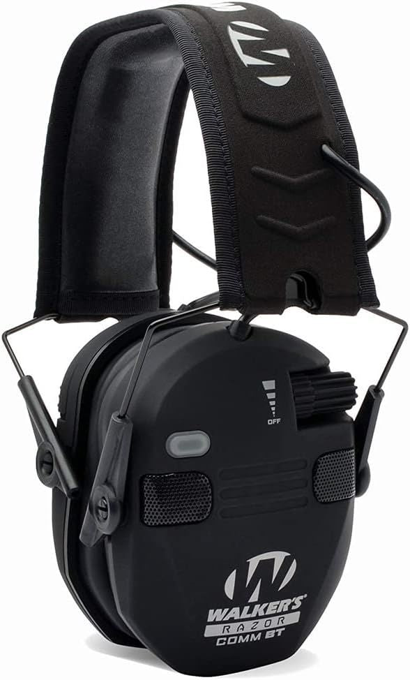 Walker\'s Razor Quad Electronic Muffs- 4 Mic 360 Degree Sound Capture