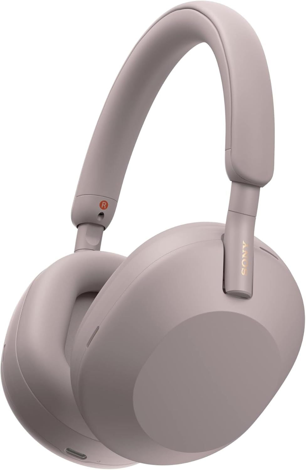 Sony WH-1000XM5 Bluetooth Over-Ear Noise Cancelling Headphones - Smoky Pink