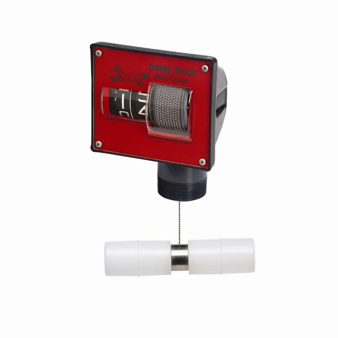 BJE 007665 Red Fox 99 Liquid Level Gauge with Horizontal Float and 2 NPTF Tank Fitting