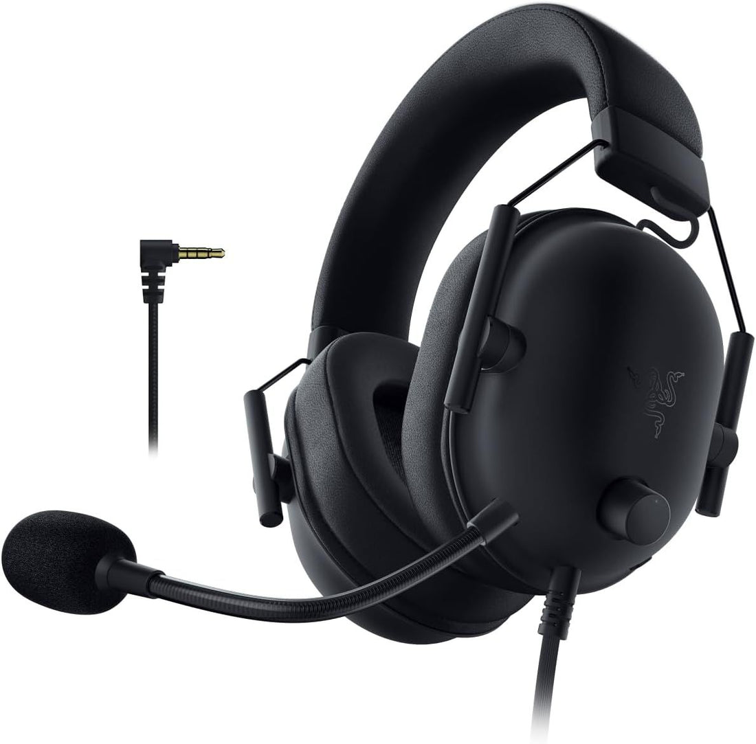 Razer BlackShark V2 X Xbox Gaming Headset: 50mm Drivers - Cardioid Mic - Lightweight - Comfortable, Noise Isolating Earcups - for Xbox Series X, Series S, PS5, PC, Switch via 3.5mm Audio Jack - Black