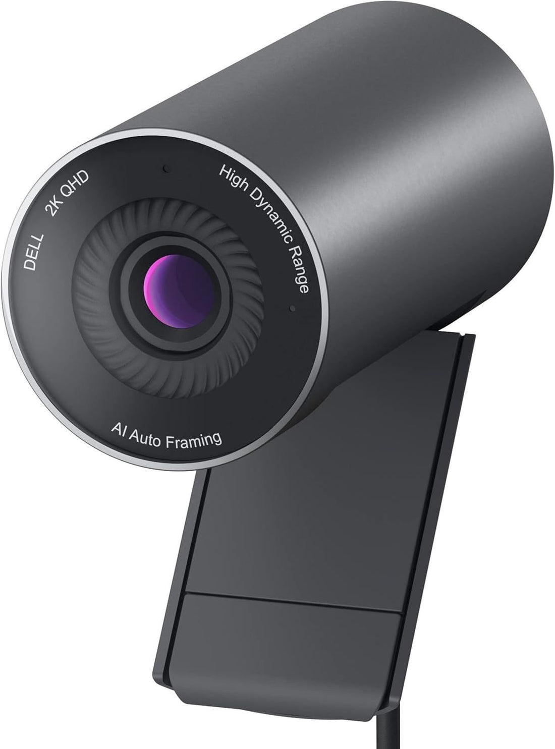 Dell Webcam WB3023-2K QHD/FHD/HD Resolution, Sony Sensor, f2.0 Aperture, Face Detection, Noise Reduction Mic, 2X HD Zoom, USB-A, Microsoft Teams/Zoom Certified - Black