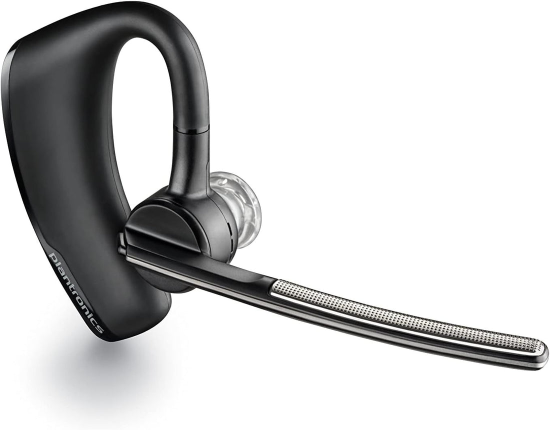 Poly Voyager Legend Wireless Headset (Plantronics) - Single-Ear Bluetooth W/Noise-Canceling Mic - Voice Controls - Mute & Volume Buttons - Ergonomic Design -Connect to Mobile/Tablet Via Bluetooth -FFP