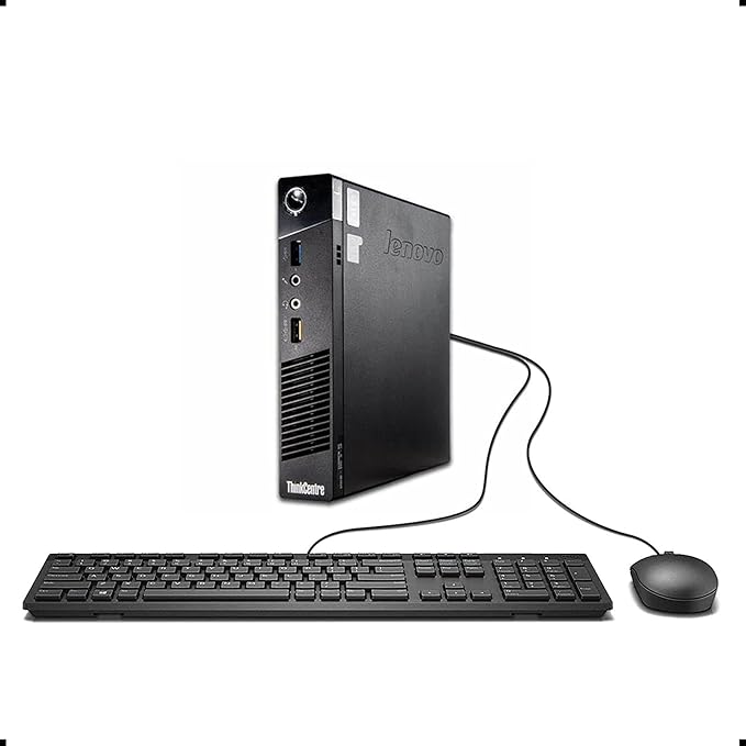 Lenovo Thinkcentre M93 Tiny Desktop, Intel Core i5-4670T 2.3GHz, 16GB DDR3, 256GB Solid State Drive, WiFi, Win10Pro