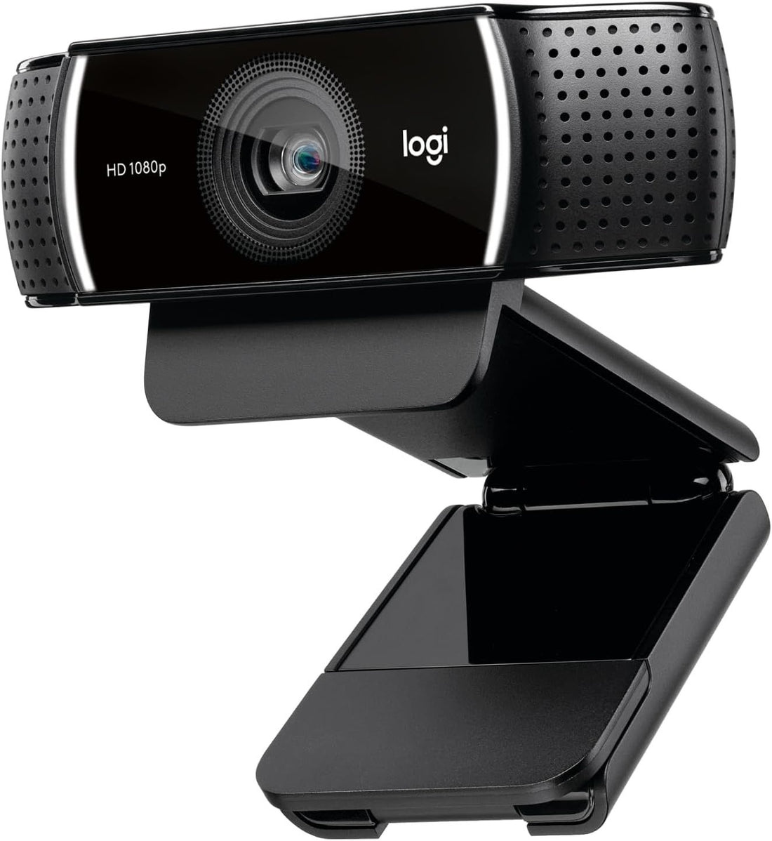Logitech C922x Pro PC Webcam, Full HD 1080p/30fps or 720p/60fps, Light Correction, Works with Microsoft Teams, Google Meet, Zoom, Nintendo Switch 2’s New GameChat Mode, Mac/Tablet - Black