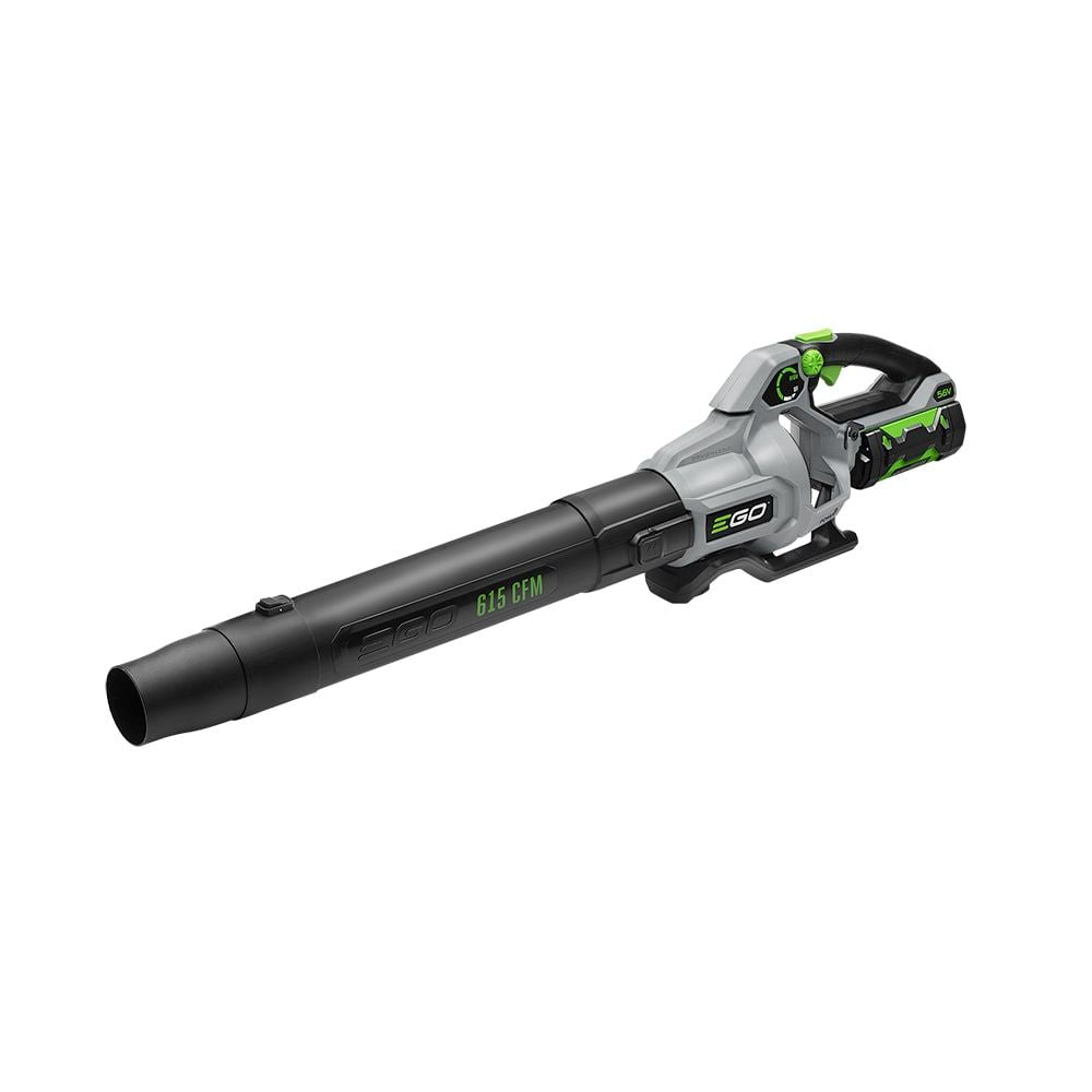 EGO POWER+ 56-volt 615-CFM 170-MPH Battery Handheld Leaf Blower 2.5 Ah Battery Included Charger Included