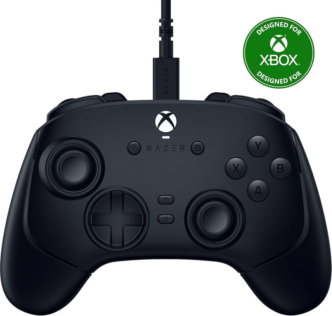 Razer Wolverine V3 Tournament Edition Wired Gaming Controller: Licensed for Xbox Series XS, Xbox One, Windows PC - 6 Remappable Buttons - Fast Triggers - USB-C Cable - Wired Tournament Mode - Black
