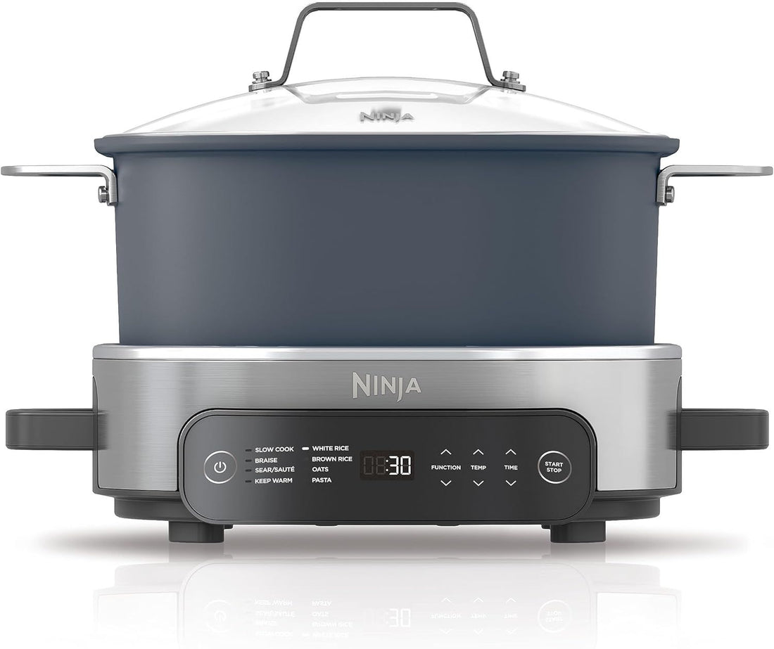 Ninja Foodi Everyday PossibleCooker Pro 6.5‑Qt Slow Cooker, Multi‑Cooker with Rice, Pasta, Oats & Sear/Sauté, Replaces 10 Appliances, MC1101C (Canadian Version)
