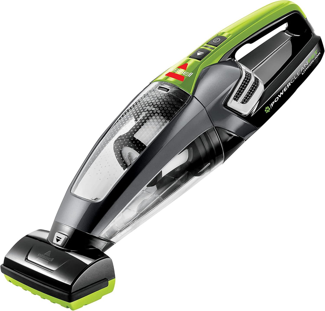 Bissell - Hand Vacuums - PowerClean Pet Cordless - with Motorized Brush, Upholstery Tool and Crevice Tool| 2389D