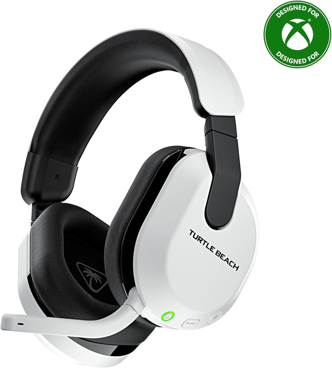 Turtle Beach Stealth 600 Wireless Multiplatform Amplified Gaming Headset for Xbox Series X|S, Xbox One, PC, PS5, PS4, Nintendo Switch, & Mobile – Bluetooth, 80-Hr Battery, Noise-Cancelling Mic – White