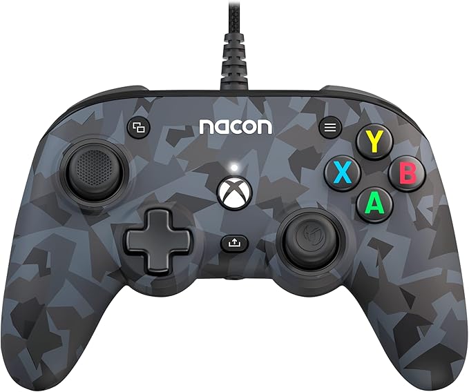 RIG Nacon PRO Compact Controller with Dolby Atmos for Xbox Series X|S Xbox One, and Windos 10, Windows 11 PCs - Urban Camo