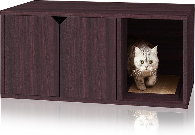 Way Basics PET-Litter-EO Eco Friendly Cat Litter, Espresso