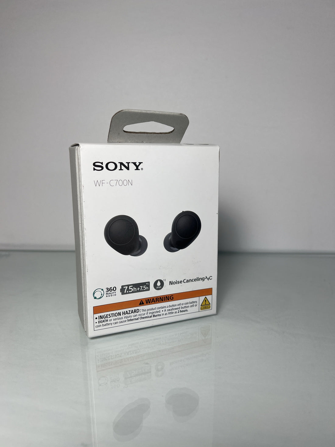 Sony WF-C700N Truly Wireless Noise Cancelling in-Ear Bluetooth Earbud Headphones with Mic and IPX4 Water Resistance, Black