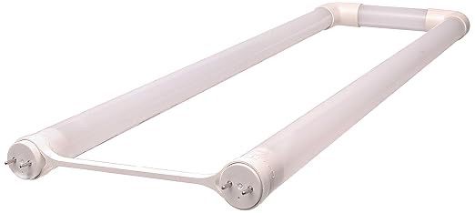 ELB Electronics LEDT8-17-850-B-FHF U6 10-Pack LEDT8-17-850-B-FHF U6, Plug and Play LED 6 U-Bend lamp, 17.5W, 5000K (Daylight), T8 and T12 Ballast Compatible, ETL Listed, White (Pack of 10)