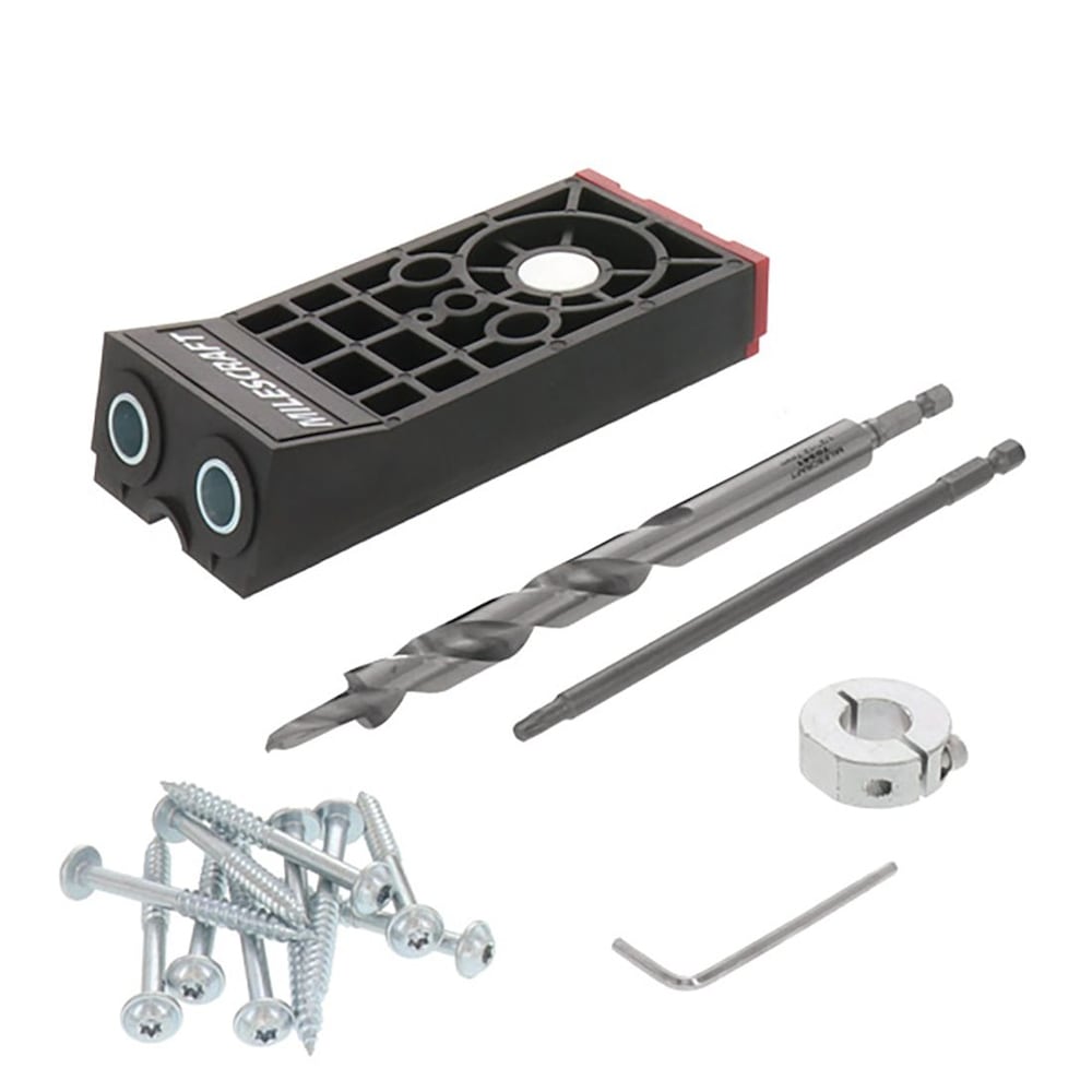 Milescraft PocketJig300 Complete Heavy-Duty Pocket Hole Jig Kit