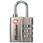 Master Lock Resettable Combination Padlock, 1-3/16-in Wide x 3/4-in Shackle