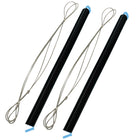 RELIABILT 140 lbs Garage Door 140 Lb Garage Door Extension Springs- 2 PK Black Steel Extension spring and safety cable 2 -Pack