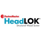 FastenMaster 3/8-in x 8-in Black Galvanized/Coated Flat -Head Exterior Structural wood screws 12 -Pack