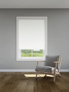 LEVOLOR Trim+Go 37-in x 78-in White Room Darkening Cordless Roller Shade