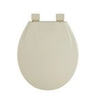 American Standard MightyTuff Plastic Bone Round Soft Close Toilet Seat