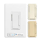 Eaton Wi-Fi Smart Single-pole/3-way LED Decorator Companion Dimmer White/Light Almond/Ivory