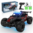 BLUEJAY Remote Control Car, 2.4GHz High Speed 33KM/H RC Cars Toys, 1:12 Monster RC Truck Off Road with LED Headlight and Rechargeable Battery Gifts forAdults Boys 8-12