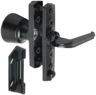 WRIGHT PRODUCTS Universal Gloss Black Lockable Screen/Storm door Replacement Handleset