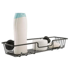 Style Selections Black Steel Bathtub Caddy 6.17-in x 5.512-in x 3.35-in
