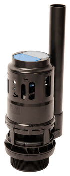 Fluidmaster Dual flush valve 3-in Black Plastic Dual flush conversion valve for 3 in. dual flush valve, 2-piece toilets, including Glacier Bay and more