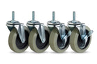 Style Selections 4 -Pack 4-in Rubber Swivel Caster