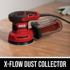 SKIL 120-Volt 2.8 -Amp Variable Speed Random orbital Sander with Dust Management
