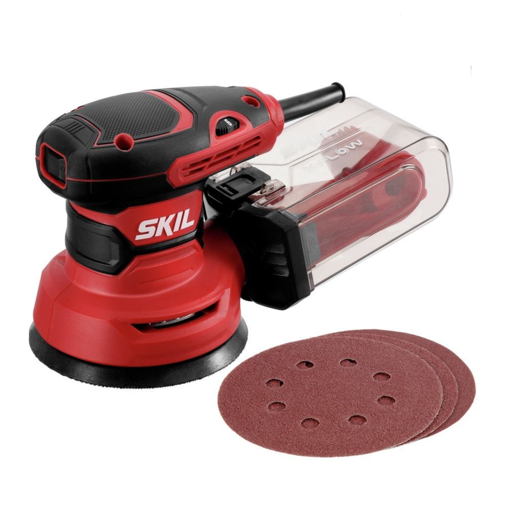 SKIL 120-Volt 2.8 -Amp Variable Speed Random orbital Sander with Dust Management
