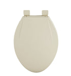 American Standard MightyTuff Plastic Bone Elongated Soft Close Toilet Seat