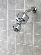 Sprite Slim-line Chrome Chlorgon Shower Head Filter Attachment 6-Months -Filter Life