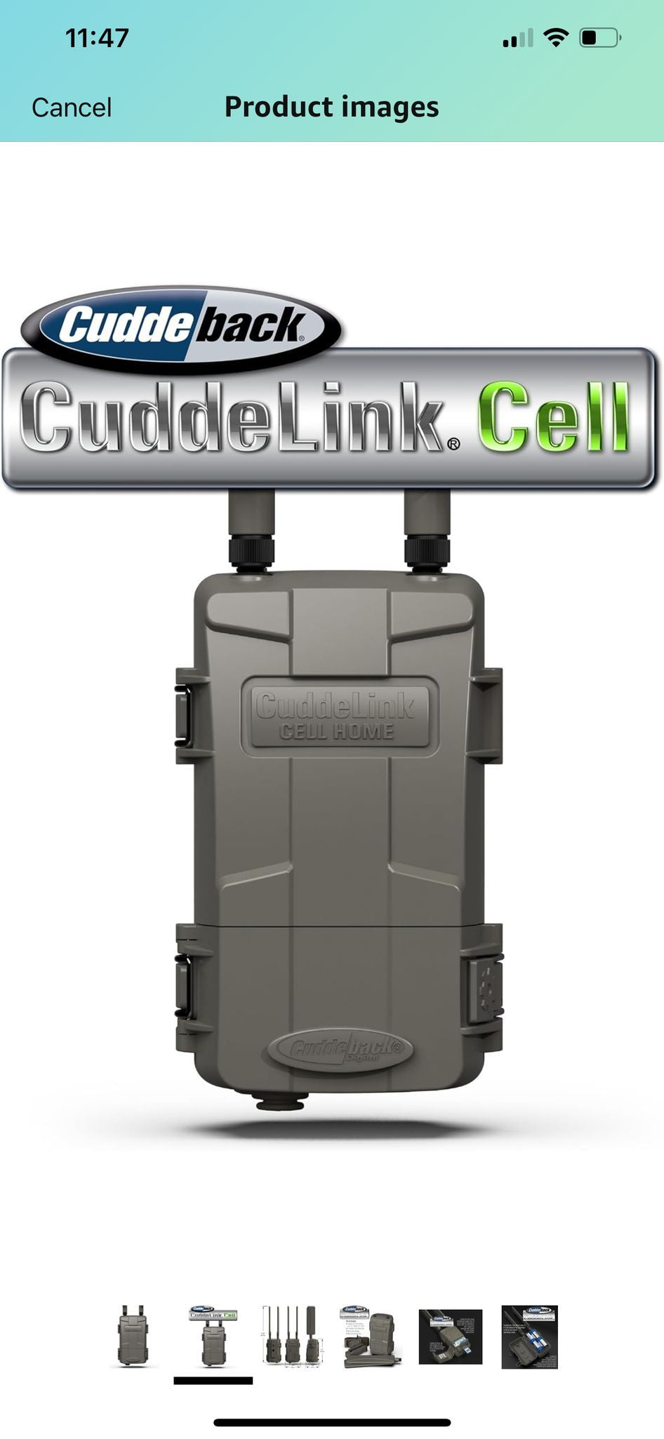 Cuddeback CuddeLink Cell Home, Verizon & AT&T