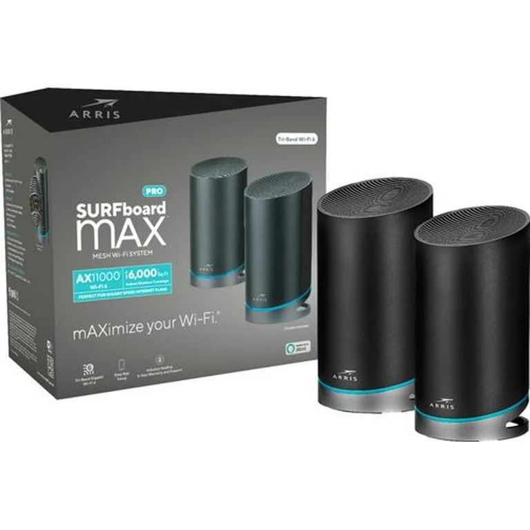 SURFboard mAX Pro W133 Wi-Fi 6 IEEE 802.11ax Ethernet, Cable, DSL Wireless Router
