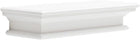 NovaSolo Furniture Floating Wall Shelf, Medium, Pure White Color