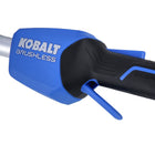 Kobalt 24-volt Cordless Battery String Trimmer and Leaf Blower and Combo Kit 4 Ah (Battery Included) (Charger Included)