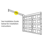 RELIABILT 140 lbs Garage Door 140 Lb Garage Door Extension Springs- 2 PK Black Steel Extension spring and safety cable 2 -Pack