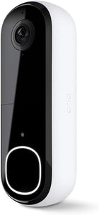 Arlo Video Doorbell 2K (2nd Gen, Latest Release), Wireless or Wired Option, 2-Way Audio, Night Vision, Head to Toe Video View, Package Detection, Person & Vehicle Recognition, 1-Month Secure Plan
