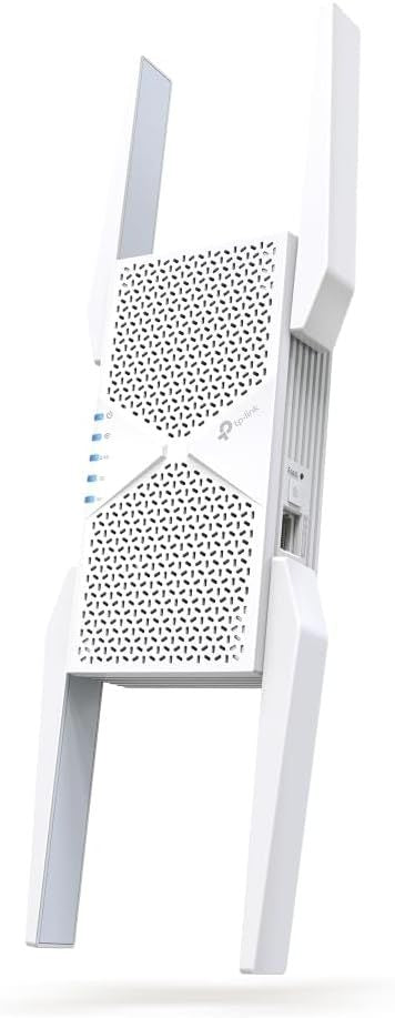 TP-Link BE9300 WiFi 7 Range Extender & WiFi Booster (RE655BE) – ri-Band 11Gbps Ultra-Fast WiFi, 2.5G Multi-Gig Port, MLO for Seamless Roaming, 320MHz Channels, 4K-QAM