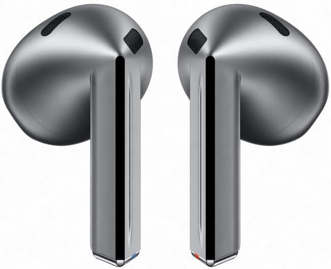 Samsung Galaxy Buds3, Wireless Bluetooth Earbuds with Adaptive Noise Control, Sweat and Water Resistance, AI translator, Adaptive EQ - Silver (CAD Version & Warranty)