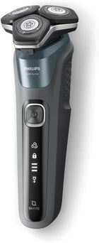 Philips Shaver Series 5000, Wet & Dry Electric Shaver & Face Razor for Men with Cable‑Free Quick Clean Pod, S5882/50