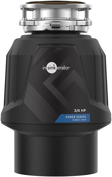 InSinkErator Garbage Disposal, Power .75HP, 3/4 HP EZ Connect Continuous Feed Garburator