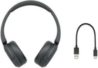 Sony WH-CH520 Wireless Headphones Bluetooth On-Ear Headset with Microphone, Black