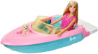 ​Barbie Dreamland Doll, Boat Playset, and Accessories | Puppy, Life Jacket & Accessories, Houses 3 Dolls & Floats on Water, Gift for 3-7 Years, GRG30