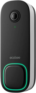 ecobee Smart Video Doorbell Camera (Wired) - with Industry Leading HD Camera, ecobee Smart Security, Night Vision, Person and Package Sensors, 2-Way Talk, and Video & Snapshot Recording